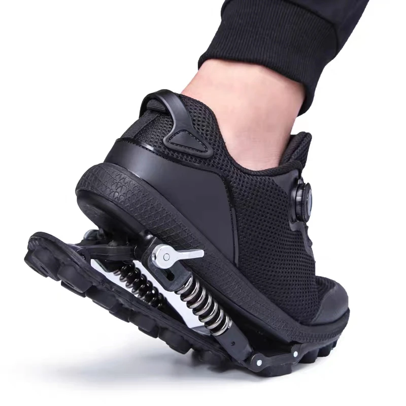 Women'S Shoes - Механическая обувь со стальными пружинными шнурками,