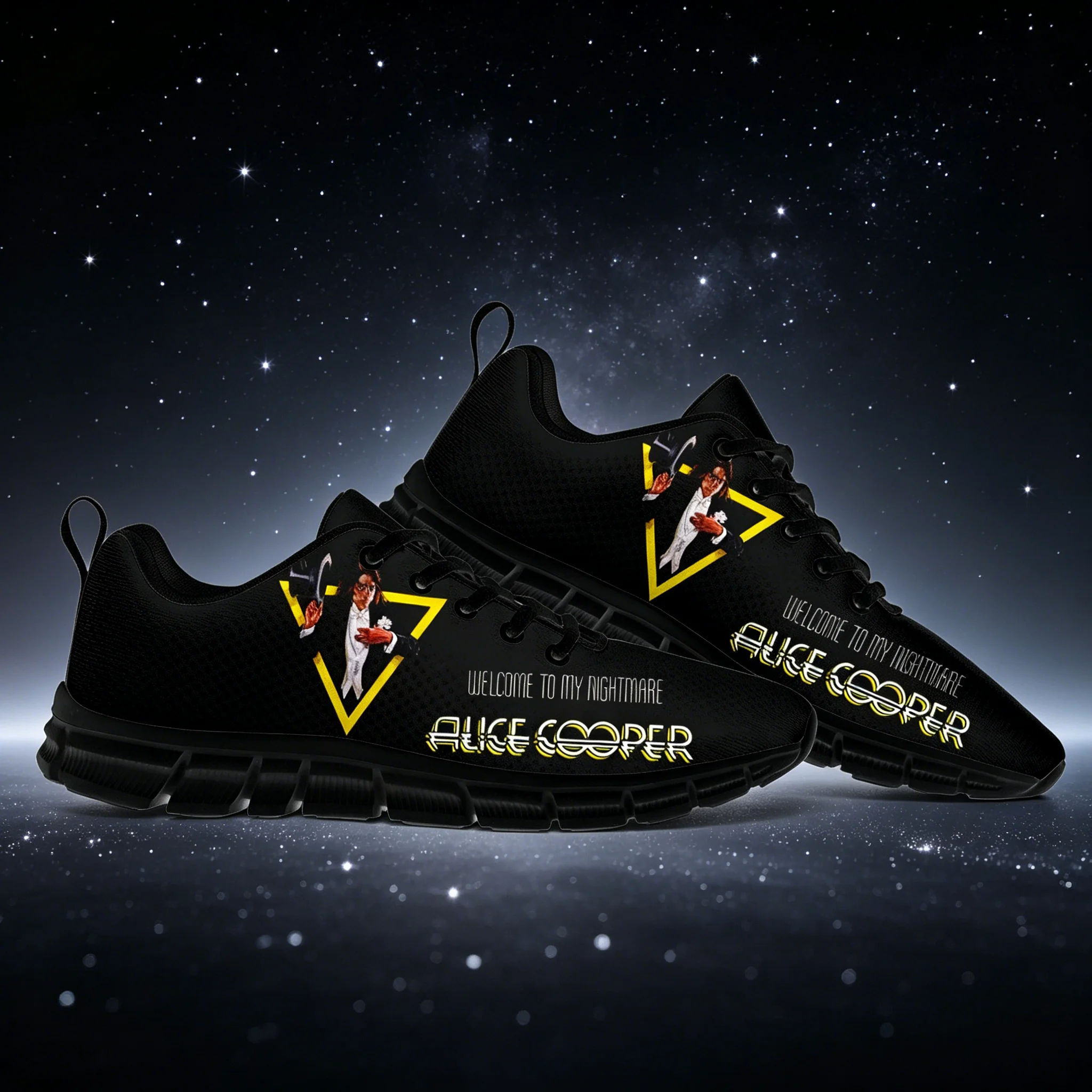 Breathable Mesh Athletic Shoes - Кроссовки унисекс Alice Cooper для бега